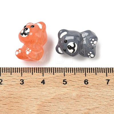 Handmade Glass Enamel Beads GLAA-K070-07-1