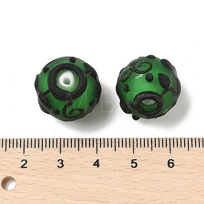 Handmade Lampwork Beads LAMP-R001-01D-1