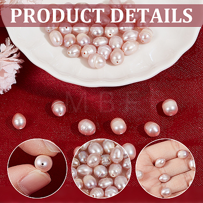  1 Strand Natural Cultured Freshwater Pearl Beads Strands PEAR-NB0002-45A-1