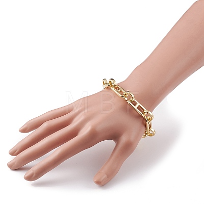 Unisex Alloy Chain necklaces & Bracelet Jewelry Sets SJEW-JS01169-1
