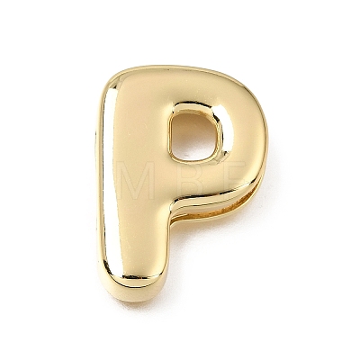Brass Slide Charms KK-Z163-01G-P-1