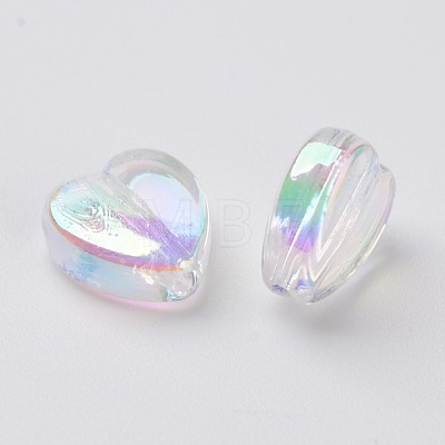 Eco-Friendly Transparent Acrylic Beads X-PL539-822-1