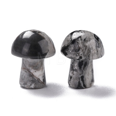 Natural Ripple Jasper Mushroom Gua Sha Stone G-L570-A11-1