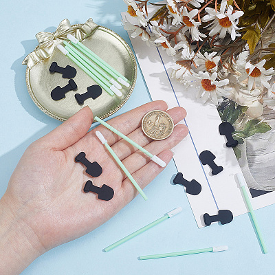 10Pcs Silicone Mobile Anti-Dust Plugs DIY-SC0033-83A-1