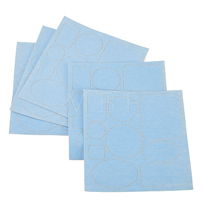 5 Sheets Denim Self-adhesive Patches PATC-TA0001-61A-1