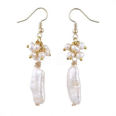 Natural Keshi Pearl Dangle Earrings EJEW-JE04160-1