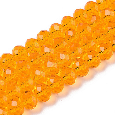 Glass Beads Strands EGLA-A044-T8mm-D05-1