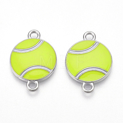 Alloy Enamel Connector Charms ENAM-L048-01P-03-1