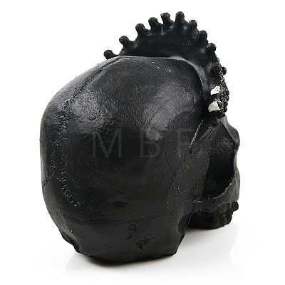 Halloween Resin Skull Figurines PW-WG47008-01-1