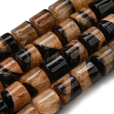 Natural Agate Beads Strands G-F820-P01-01E-1