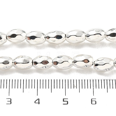 Synthetic Magnetic Hematite Beads Strands G-P518-07P-1