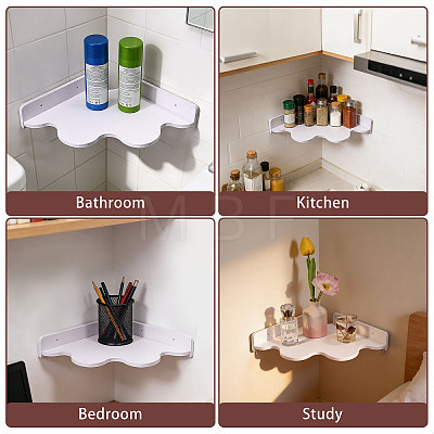 MDF Wall-mounted Storage Racks AJEW-WH0752-422A-1