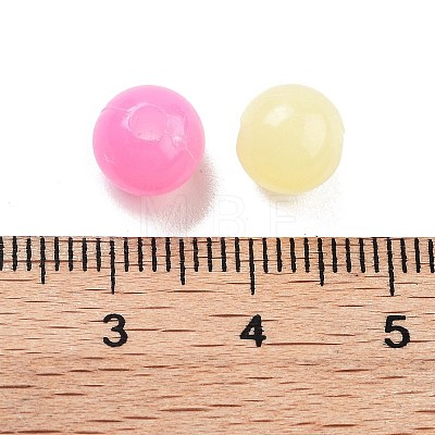 Imitation Jelly Plastic Beads KY-L082-01B-1