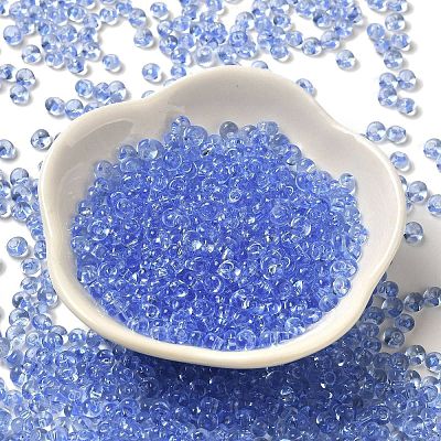 Transparent Colours Glass Seed Beads SEED-P006-02A-05-1