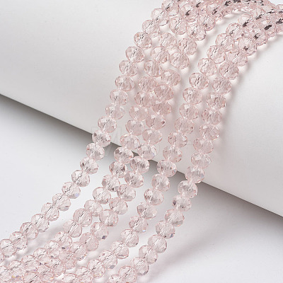 Glass Beads Strands EGLA-A034-T1mm-D10-1