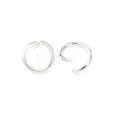 Brass Open Jump Rings KK-G604-08S-26-1
