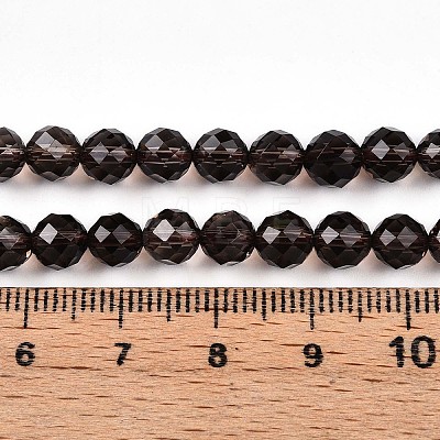 Natural Smoky Quartz Beads Strands G-T140-23A-1