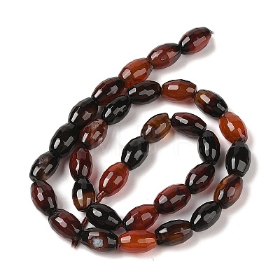 Natural Agate Beads Strands G-Q194-B01-01F-1