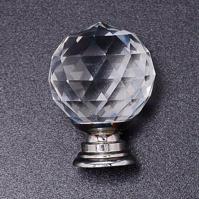 Quartz Crystal Drawer Knobs LS-FIND-WH0072-94A-1