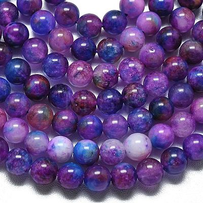 Natural Malaysia Jade Beads Strands G-L645-A01-6mm-03-1
