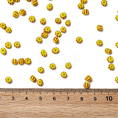 6/0 Opaque Colours Seep Glass Seed Beads LS-X-SEED-F003-04A-01-1