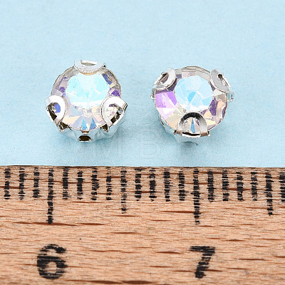 Sew on Rhinestone Montee Beads KK-T071-01D-01-1
