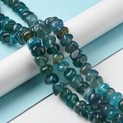 Natural Agate Beads Strands G-C039-F03-1