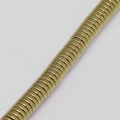 Electroplate Non-magnetic Synthetic Hematite Beads Strands G-J164A-4mm-07-1
