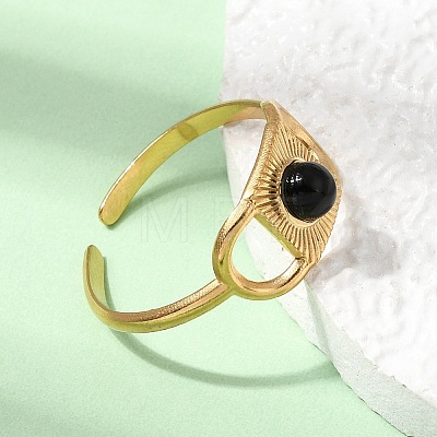 304 Stainless Steel Cuff Open Rings RJEW-F213-01G-07-1