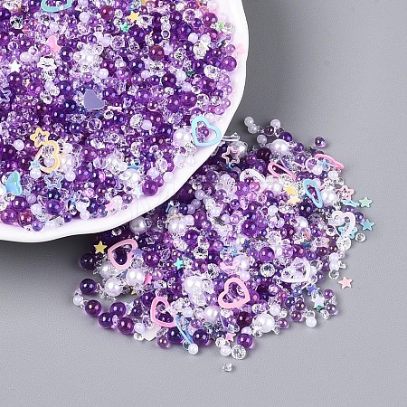 Plastic & Resin & Glass Shining Nail Art Glitter MRMJ-T080-13G-1