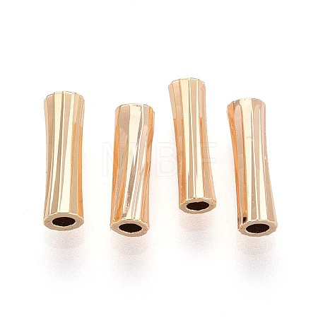Brass Spacer Beads KK-T075-55G-1