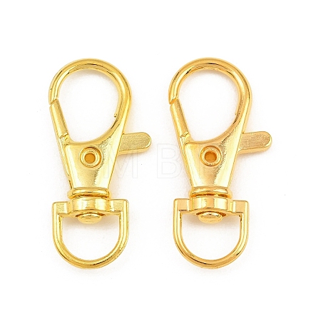 Zinc Alloy Swivel Clasps AL-CBAC079-19G-1