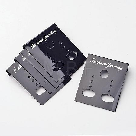 Plastic Earring Display card X-JPC172Y-1
