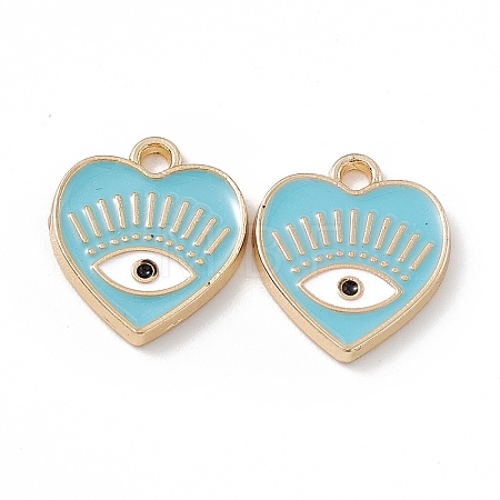 Alloy Enamel Pendants X-ENAM-K066-08E-1