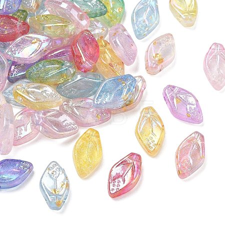 UV Plating Transparent Acrylic Beads AC-CBA81FF-08-1