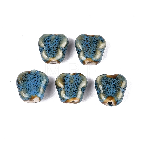 Vintage Porcelain Beads PORC-Q006-03A-1