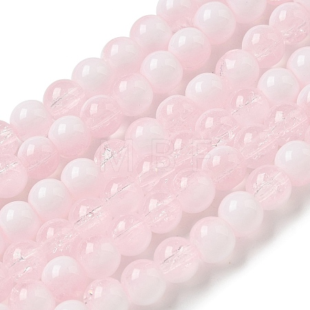 Crackle Glass Beads X1-GLAA-U001-6mm-12-1