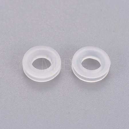 Comfort Plastic Pads for French Clip Earrings KY-E008-01-1