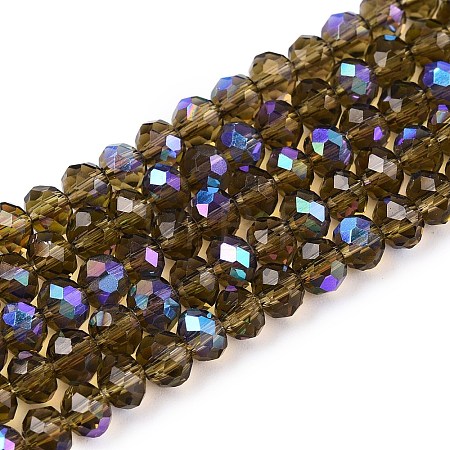 Electroplate Glass Beads Strands LS-EGLA-A044-T4mm-L16-1