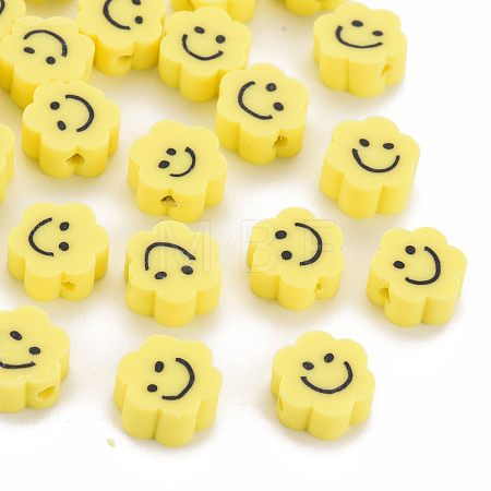 Handmade Polymer Clay Beads X-CLAY-N011-011F-1