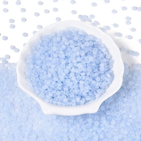 Transparent Glass Seed Beads SEED-Q041-01H-1