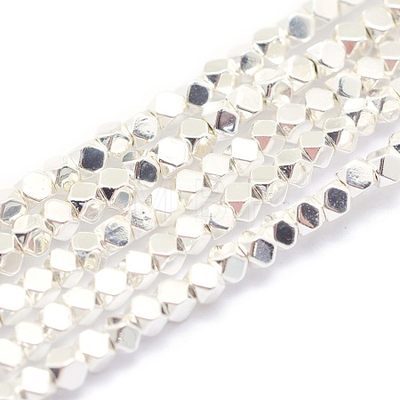 Electroplate Non-magnetic Synthetic Hematite Beads Strands G-L485-10B-S-1