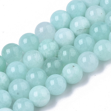 Natural Quartz Beads Strands G-T129-04-6mm-1