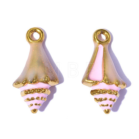 304 Stainless Steel Pendants STAS-OY015-15G-1