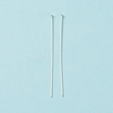 Brass Flat Head Pins KK-WH0058-03D-S-1