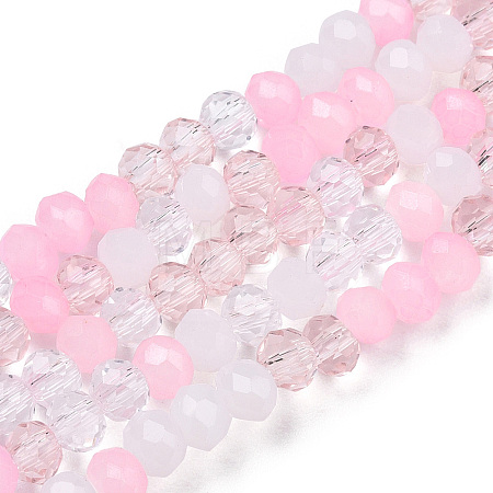 Glass Beads Strands EGLA-A034-M2mm-02-1