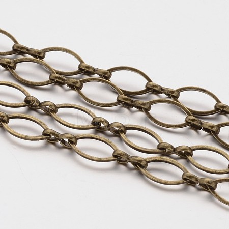 3.28 Feet Brass Handmade Chains X-CK49-AB-NF-1