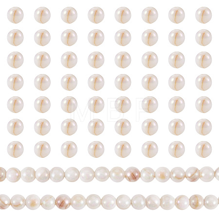 2 Strands AB Color Natural Freshwater Shell Beads Strands BSHE-TA0001-40-1