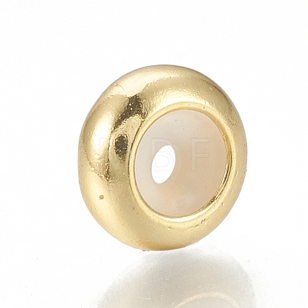 Brass Beads X-KK-Q746-001G-1