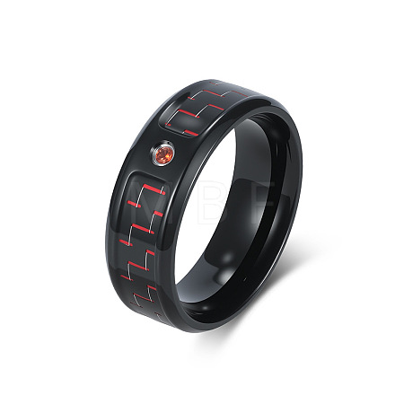 304 Stainless Steel Finger Rings for Men WG82DA6-03-1